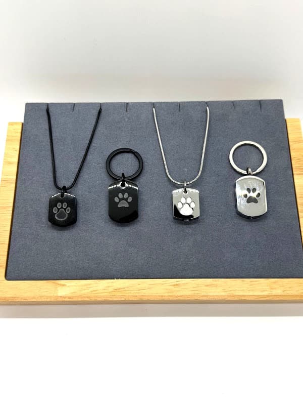 Dog Tag Keychain/Necklace