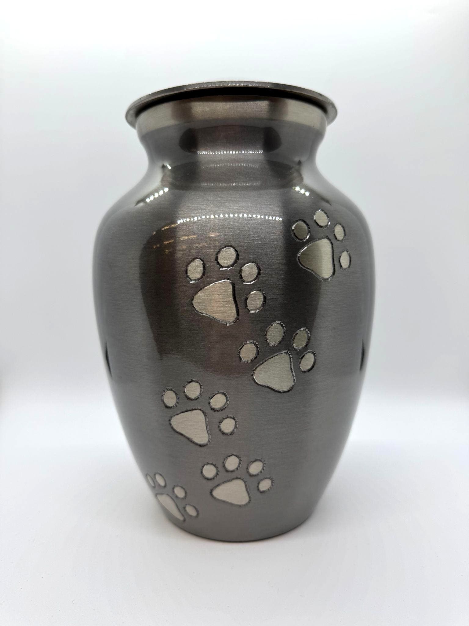 Paws to Heaven Slate w/ Silver Paws