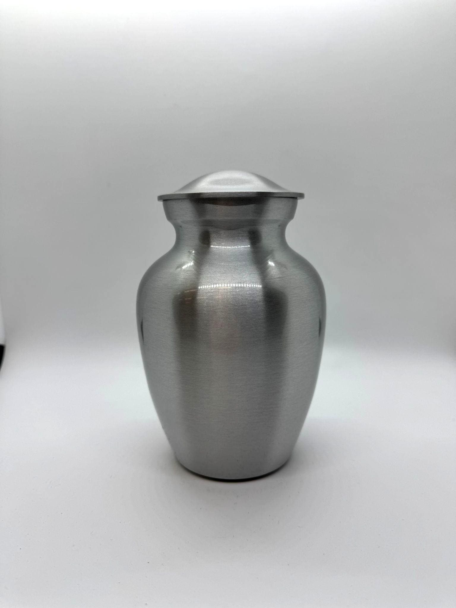 Silver Metal Urn